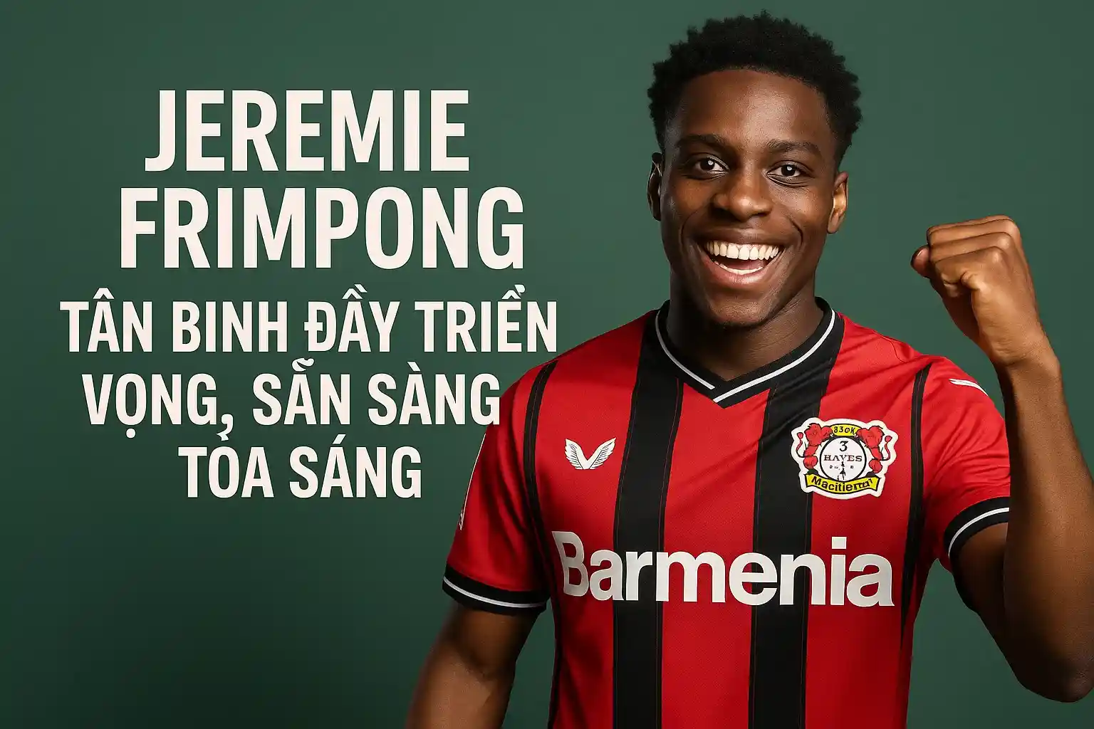 Jeremie Frimpong: Tân binh đầy triển vọng, sẵn sàng tỏa sáng
